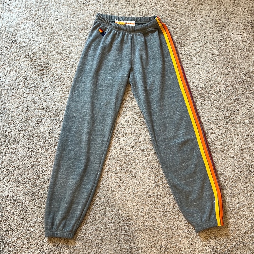 Women’s Aviator Nation 5 Stripe Sweatpants